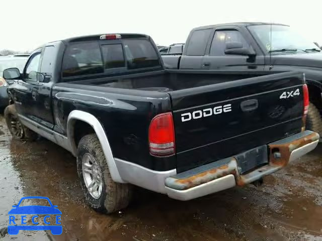 2002 DODGE DAKOTA SLT 1B7GG42N42S591791 image 2