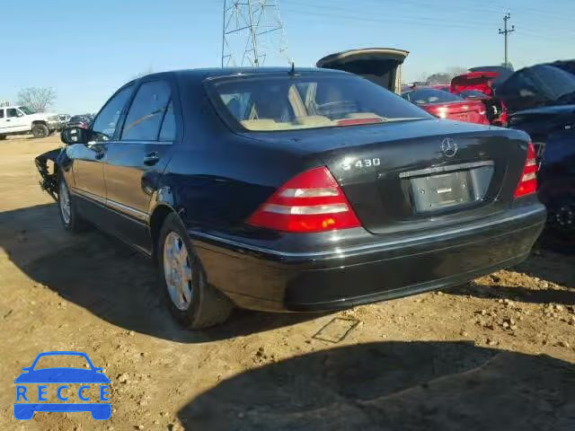 2002 MERCEDES-BENZ S430 WDBNG70J62A235856 зображення 2