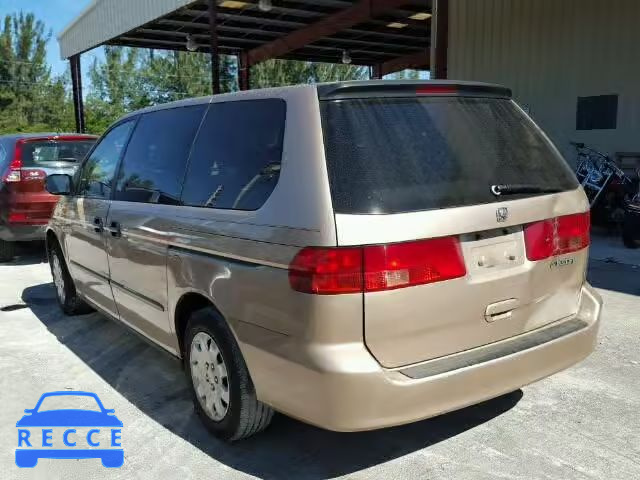 2000 HONDA ODYSSEY LX 2HKRL1859YH555936 image 2