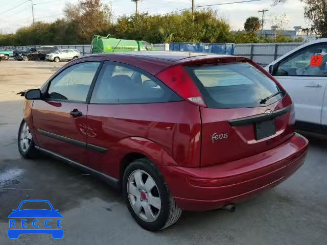 2001 FORD FOCUS ZX3 3FAFP31321R152076 image 2