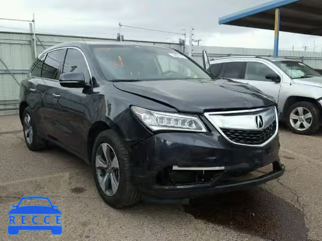 2016 ACURA MDX 5FRYD4H29GB018057 image 0