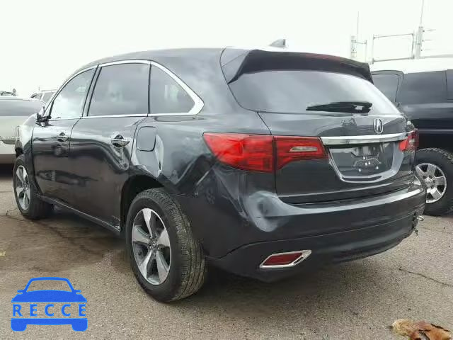 2016 ACURA MDX 5FRYD4H29GB018057 image 2