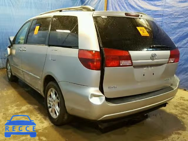 2005 TOYOTA SIENNA XLE 5TDZA22C25S385198 image 2