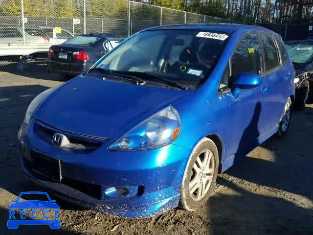 2008 HONDA FIT SPORT JHMGD38678S035467 зображення 1