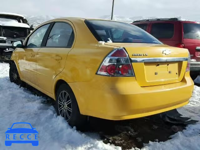 2008 CHEVROLET AVEO/LS KL1TD56638B169057 Bild 2