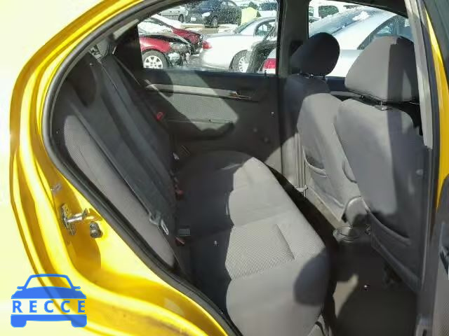 2008 CHEVROLET AVEO/LS KL1TD56638B169057 image 5