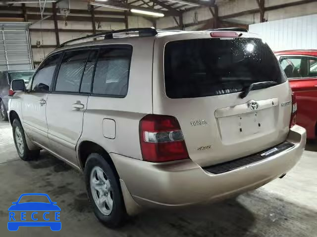 2006 TOYOTA HIGHLANDER JTEHD21A960040267 зображення 2