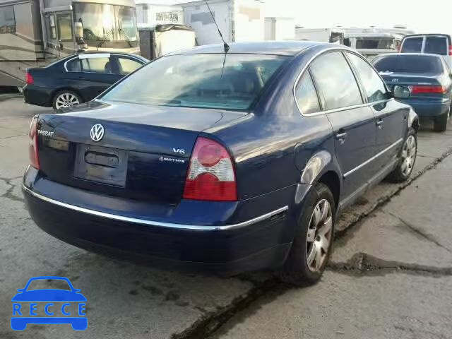 2002 VOLKSWAGEN PASSAT GLX WVWTH63B72P015272 Bild 3