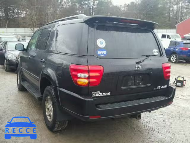 2002 TOYOTA SEQUOIA LI 5TDBT48A22S105191 зображення 2