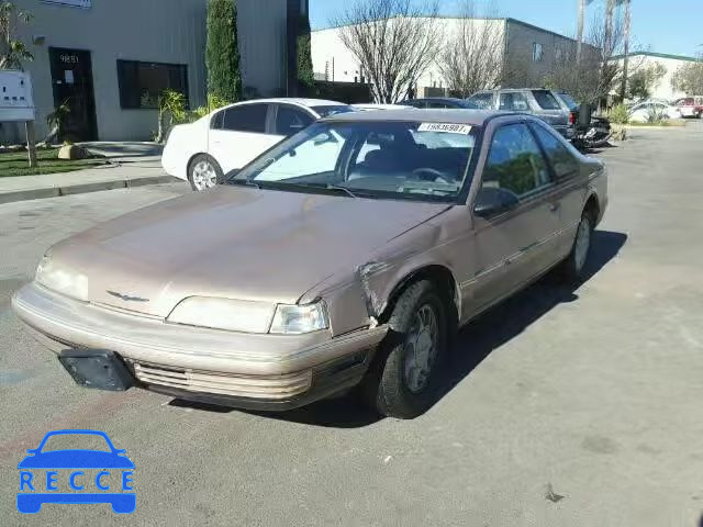 1992 FORD THUNDERBIR 1FAPP6043NH144768 image 1