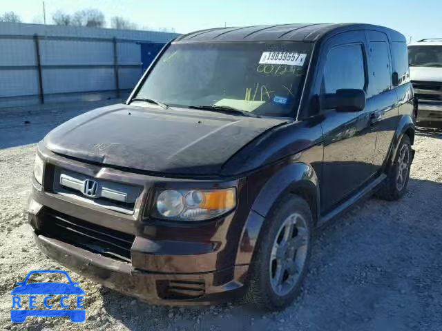 2008 HONDA ELEMENT SC 5J6YH18918L007273 зображення 1