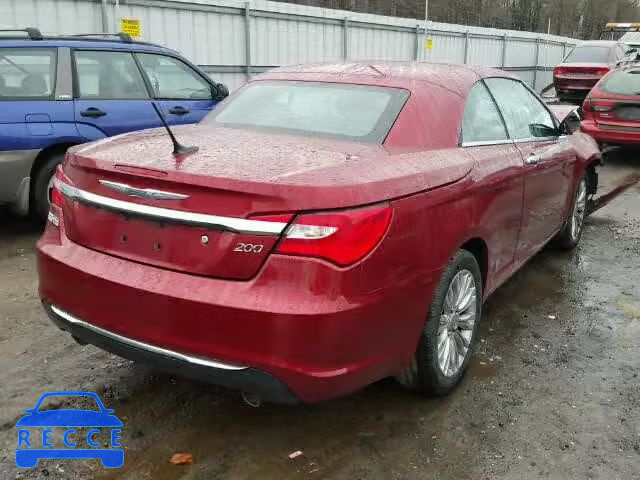 2013 CHRYSLER 200 LIMITE 1C3BCBFG0DN570643 зображення 3