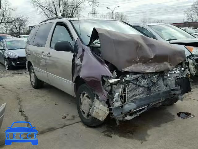 2000 TOYOTA SIENNA LE/ 4T3ZF13C5YU225653 зображення 0