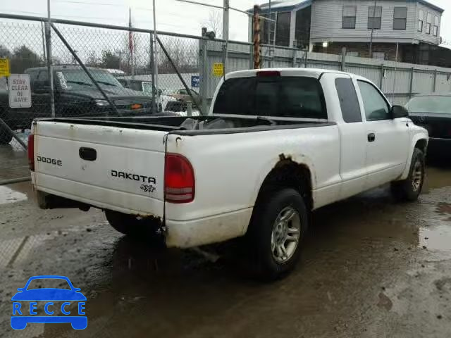 2003 DODGE DAKOTA SXT 1D7HL12X83S344989 Bild 3