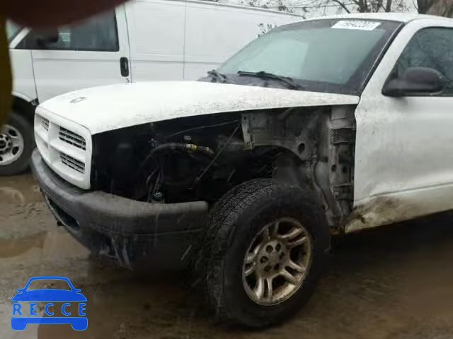 2003 DODGE DAKOTA SXT 1D7HL12X83S344989 image 8