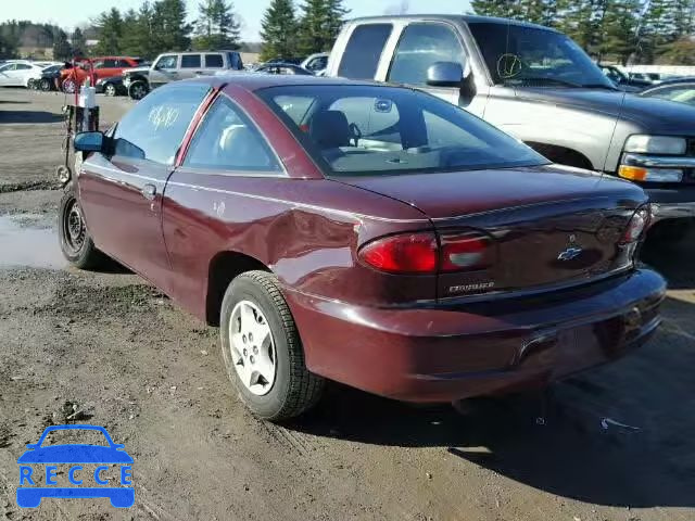 2000 CHEVROLET CAVALIER 1G1JC1247Y7132587 зображення 2