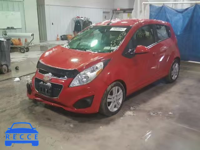 2013 CHEVROLET SPARK LS KL8CB6S90DC619913 image 1