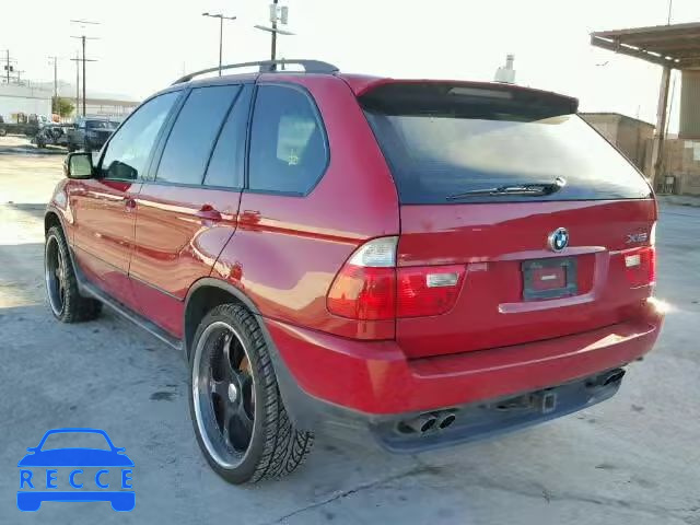 2005 BMW X5 4.4I 5UXFB53545LV16567 Bild 2