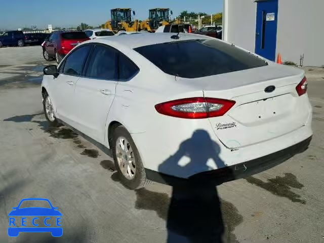 2015 FORD FUSION S 3FA6P0G71FR143918 image 2