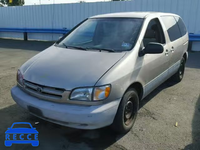 2000 TOYOTA SIENNA CE 4T3ZF19C6YU317927 image 1