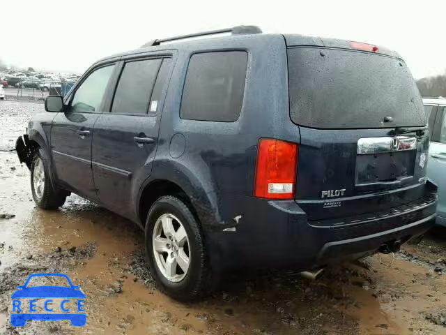 2011 HONDA PILOT EXLN 5FNYF4H75BB049614 Bild 2