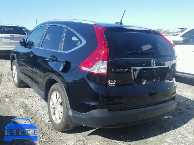 2013 HONDA CR-V EX-L 2HKRM3H77DH506691 image 2