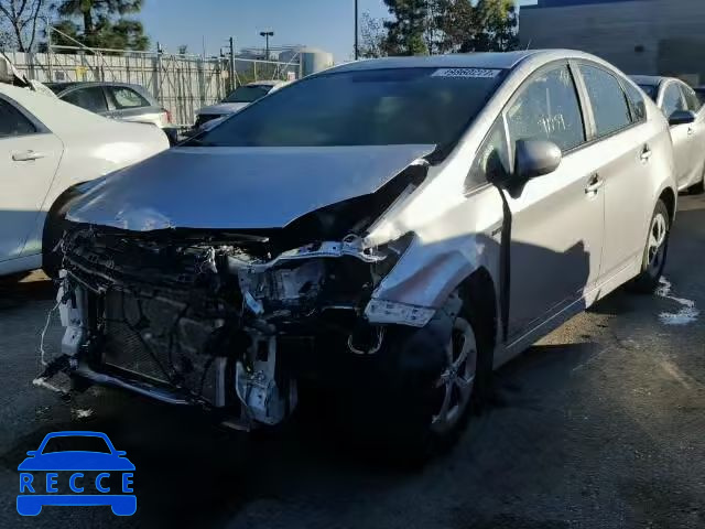 2015 TOYOTA PRIUS JTDKN3DU9F1989752 image 1