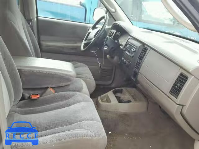 2002 DODGE DAKOTA QUA 1B7HG38Z22S606331 зображення 4