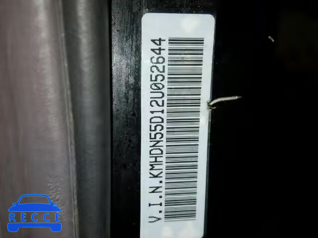 2002 HYUNDAI ELANTRA GL KMHDN55D12U052644 image 9