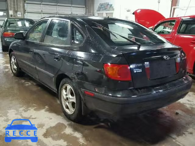 2002 HYUNDAI ELANTRA GL KMHDN55D12U052644 image 2