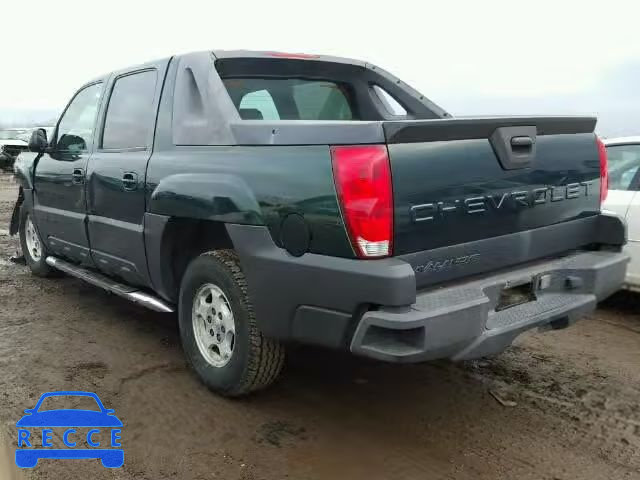 2004 CHEVROLET AVALANCHE 3GNEC12TX4G262028 зображення 2