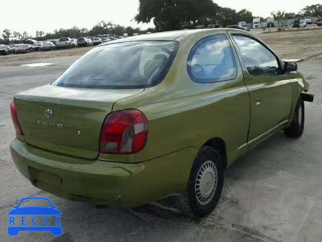 2000 TOYOTA ECHO JTDAT1234Y0004220 image 3