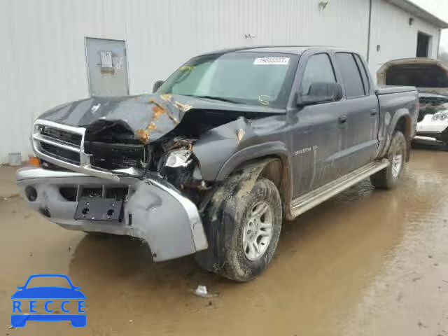 2002 DODGE DAKOTA QUA 1B7HG48N62S577306 зображення 1