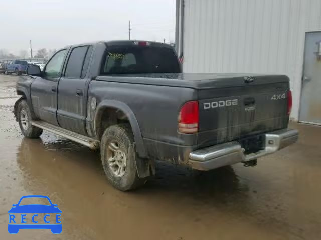 2002 DODGE DAKOTA QUA 1B7HG48N62S577306 Bild 2