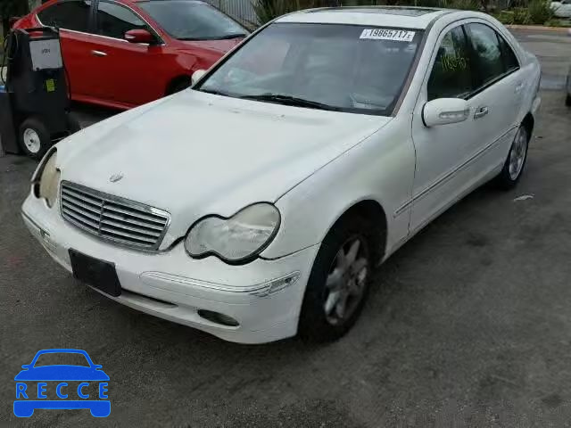 2002 MERCEDES-BENZ C240 WDBRF61J62F266721 image 1