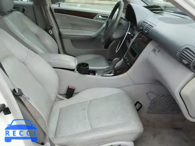 2002 MERCEDES-BENZ C240 WDBRF61J62F266721 зображення 4