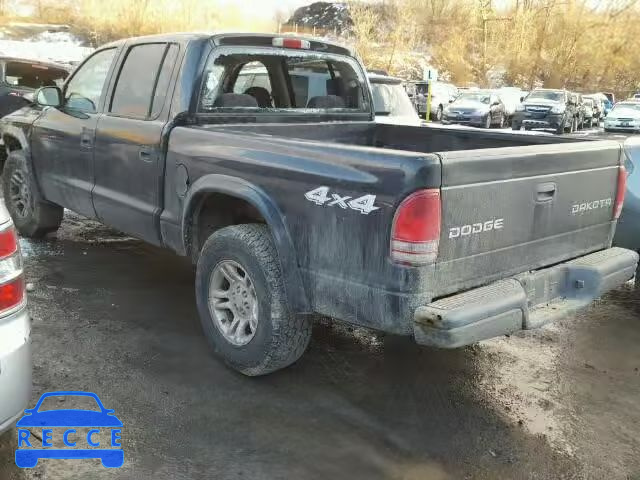 2004 DODGE DAKOTA QUA 1D7HG38N54S769478 image 2