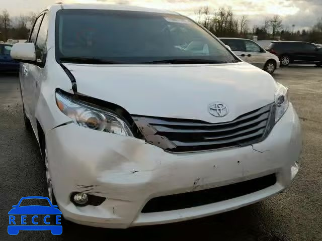 2015 TOYOTA SIENNA XLE 5TDDK3DC2FS117618 image 9