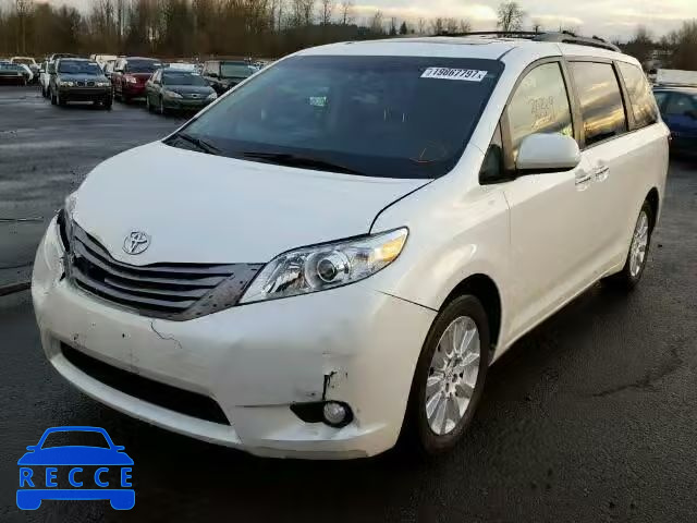 2015 TOYOTA SIENNA XLE 5TDDK3DC2FS117618 image 1