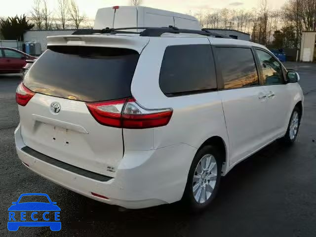 2015 TOYOTA SIENNA XLE 5TDDK3DC2FS117618 image 3