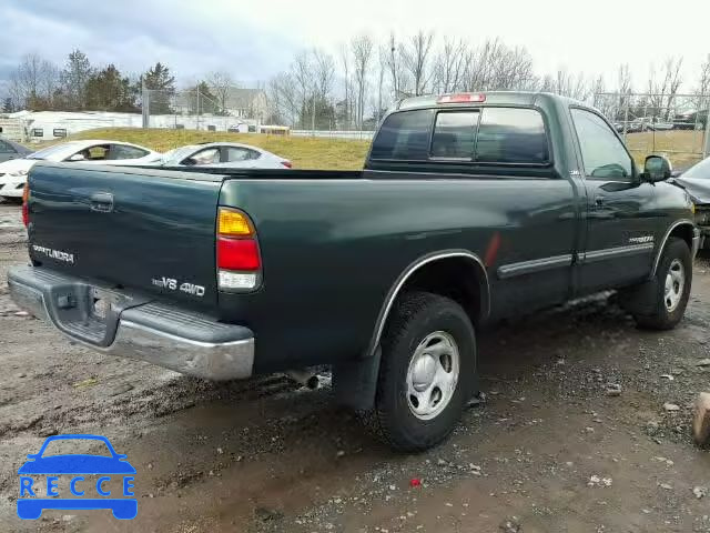 2002 TOYOTA TUNDRA SR5 5TBKT44182S276946 зображення 3