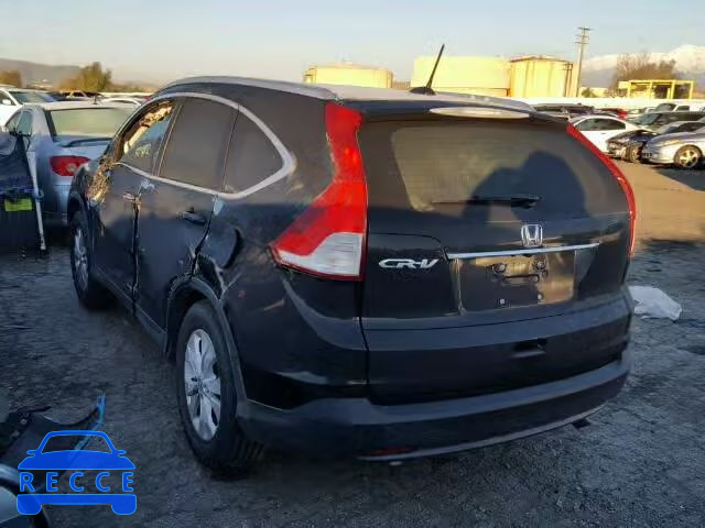 2012 HONDA CR-V EX-L 2HKRM3H7XCH513438 image 2