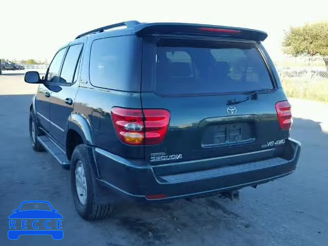 2001 TOYOTA SEQUOIA LI 5TDBT48A81S007779 зображення 2