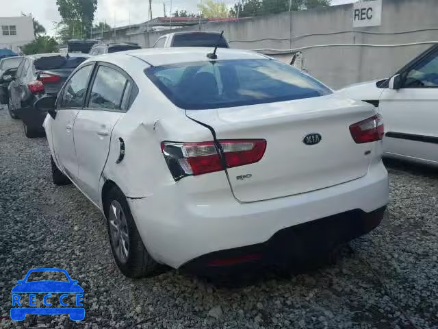 2015 KIA RIO LX KNADM4A32F6441959 image 2