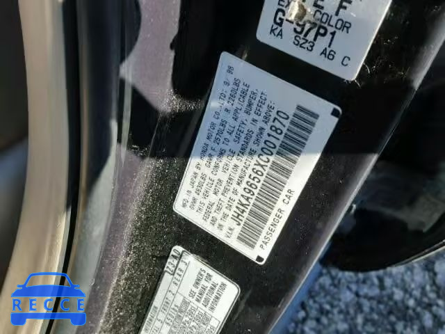 1999 ACURA 3.5 RL JH4KA9656XC001870 image 9