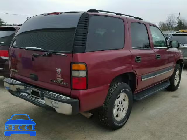 2004 CHEVROLET TAHOE K150 1GNEK13T94J205013 зображення 3