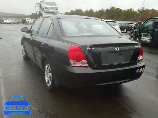 2006 HYUNDAI ELANTRA GL KMHDN46D36U308314 image 2