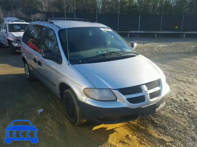 2003 DODGE CARAVAN SE 1D4GP25353B104066 зображення 0