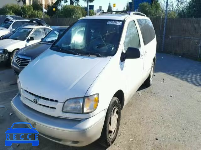 2000 TOYOTA SIENNA LE/ 4T3ZF13C0YU290376 зображення 1