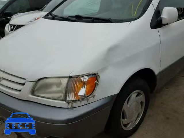 2002 TOYOTA SIENNA LE/ 4T3ZF13C72U470462 зображення 8